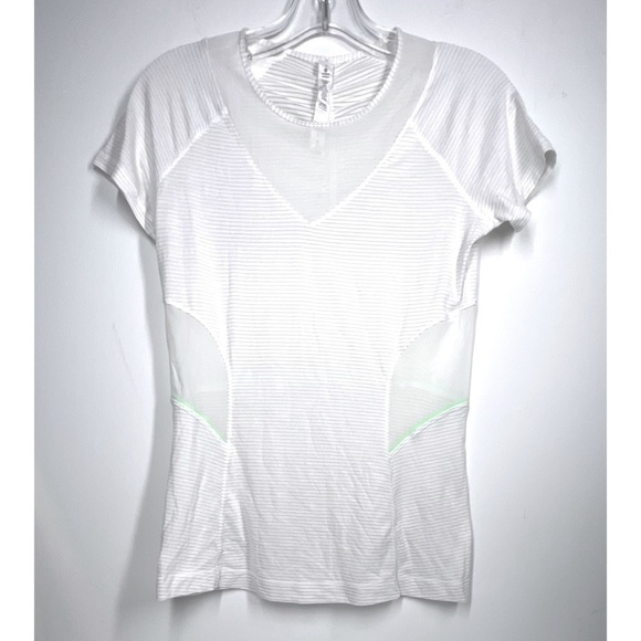 Lululemon Lightweight Mesh Short Sleeve 6 White NWOT - Picture 8 of 15